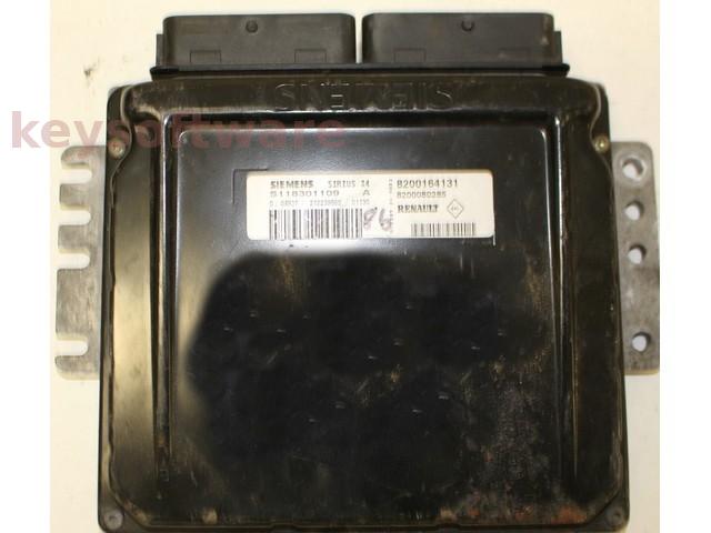 ECU Renault Clio 1.6 8200164131 S118301109A SIRIUS34 {+