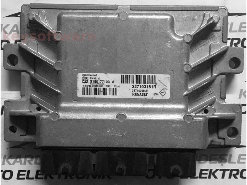 ECU Renault Fluence 1.6 237103161R S180177103A EMS3120 {