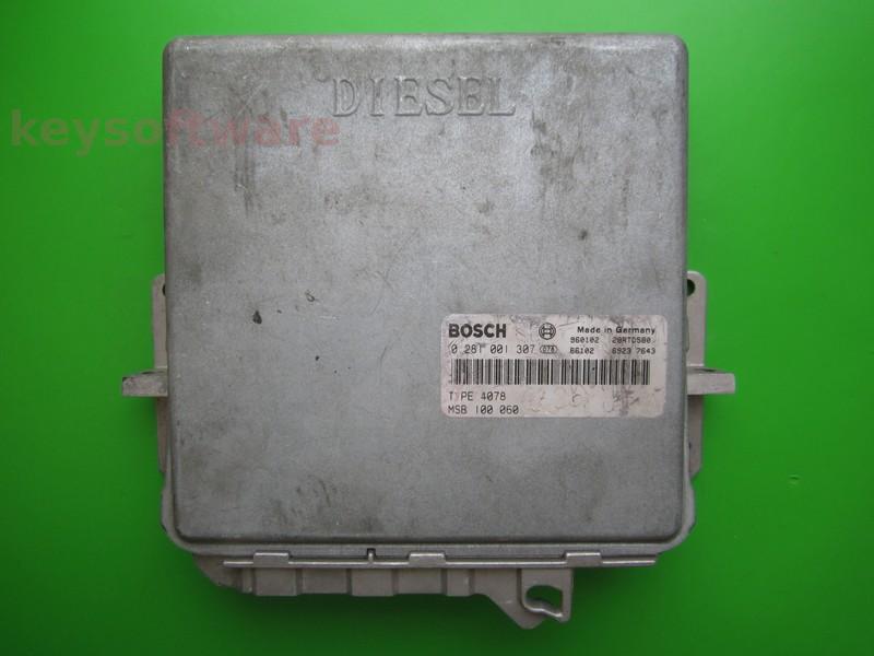 ECU Rover 620 2.0D MSB100060 0281001307 MSA11