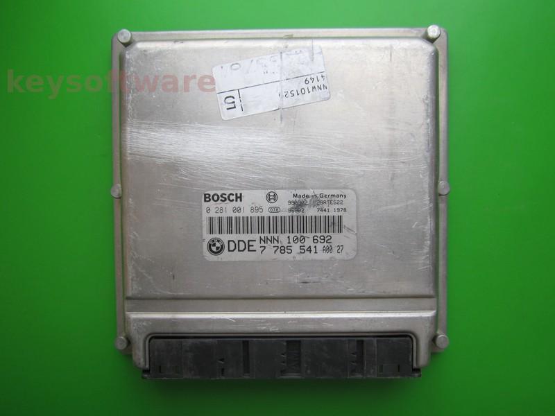 ECU Rover 75 2.0D NNN100692 0281001895 EDC15C4
