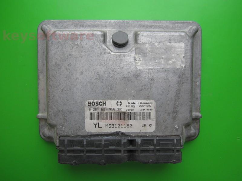 ECU Rover 45 2.0TD MSB101150 0281001956 EDC15M1 YL