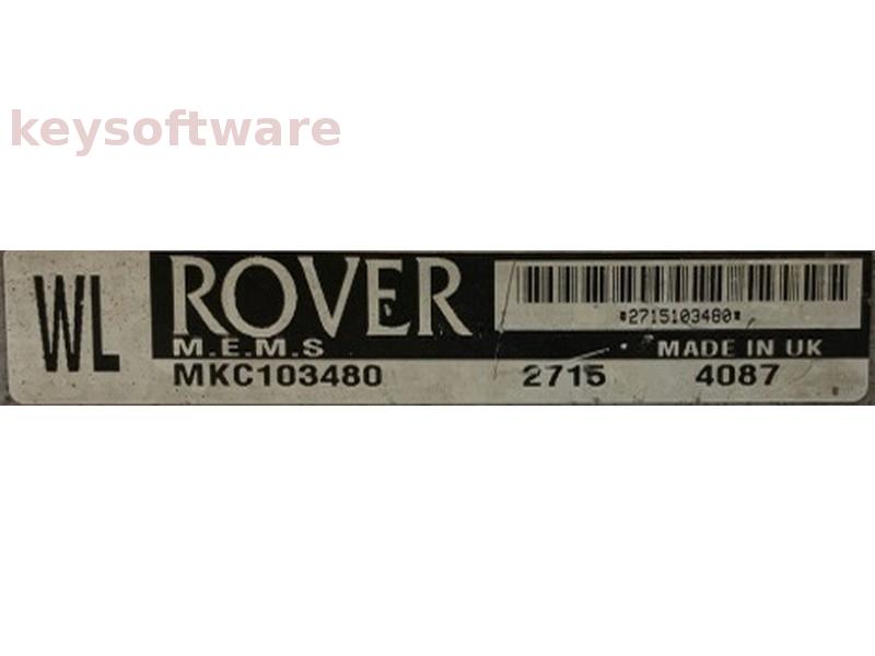 ECU Rover 216 1.6 MKC103480 WL {