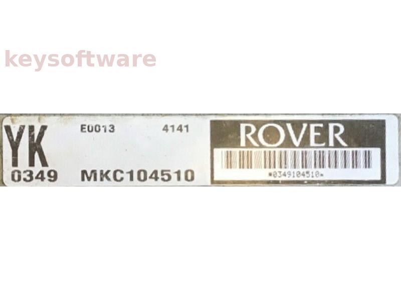 ECU Rover 400 1.4 MKC104510 YK {