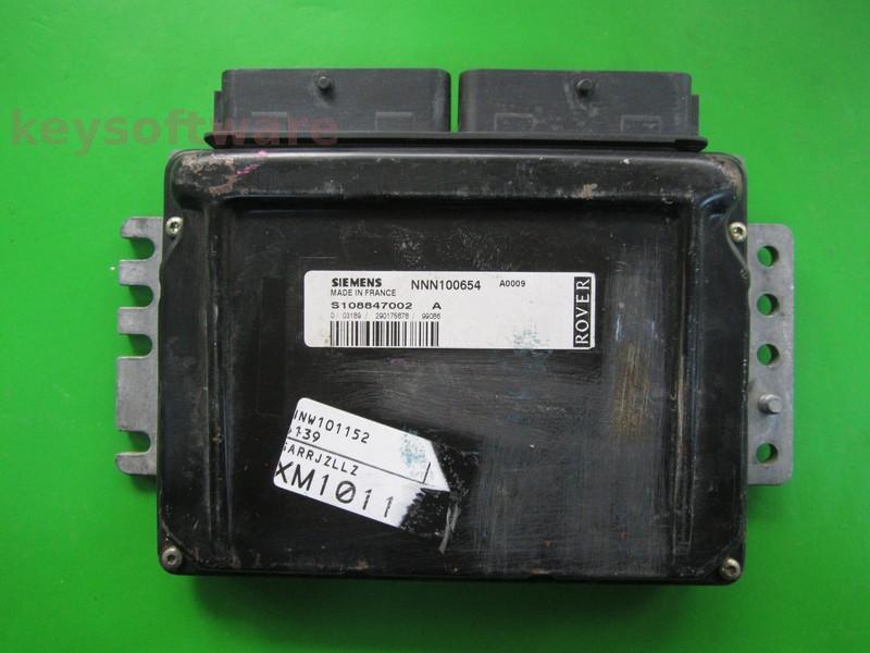 ECU Rover 75 2.5 NNN100654 S108847002A EMS2000