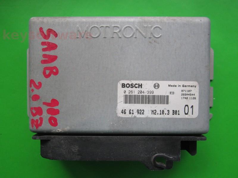 ECU Saab 900 2.0 4661922 0261204399 M2.10.3