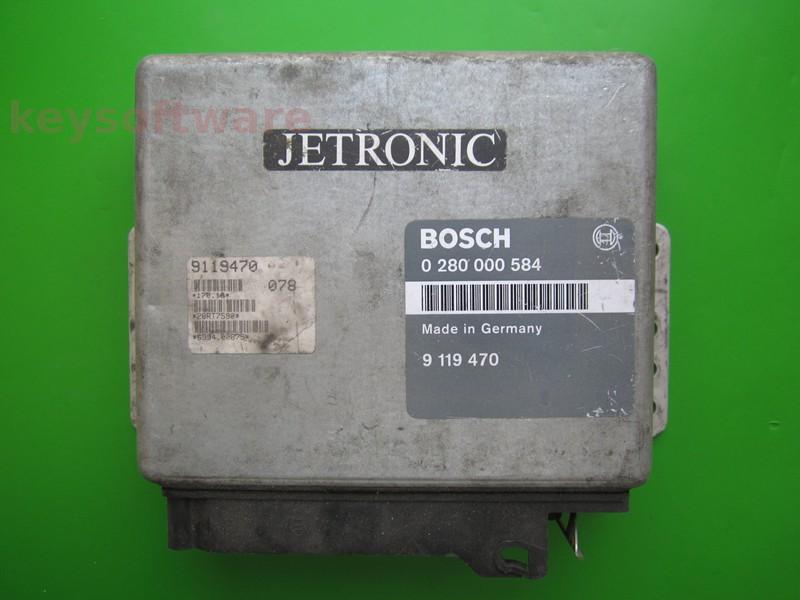 ECU Saab 9000 2.0 9119470 0280000584 LH2.4