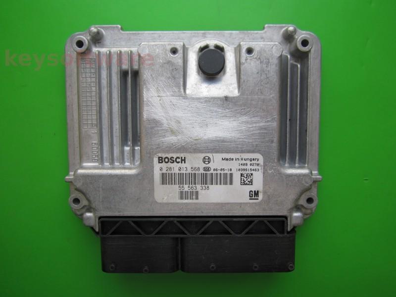 ECU Saab 9-5 1.9TID 55563338 0281013568 EDC16C39