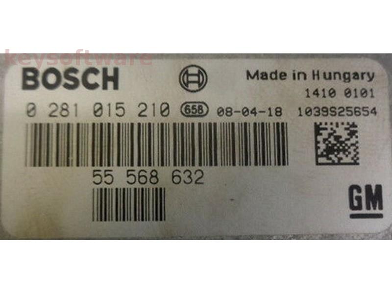 ECU Saab 9-5 1.9TID 55568632 0281015210 EDC16C39 Z19DTH {