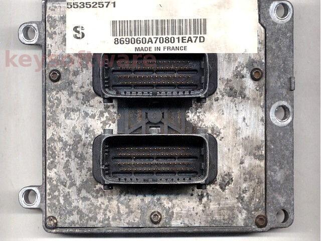 ECU Saab 9-3 2.0 55352571 869060A70801EA7D Trionic8