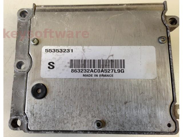 ECU Saab 9-3 2.0 55353231 863232AC0A527L9G Trionic8
