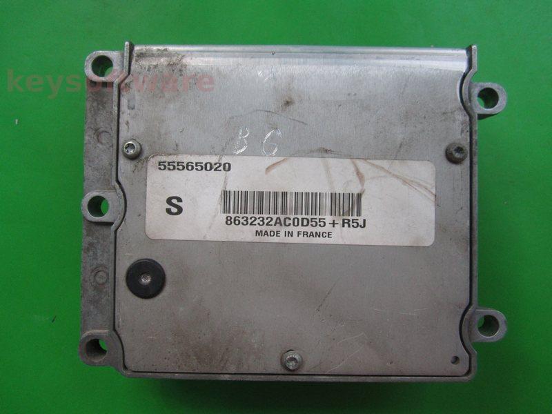 ECU Saab 9-3 2.0T 55565020 863232AC0D51 Trionic8 {
