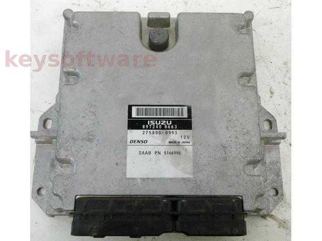 ECU Saab 9-5 3.0TID 8972408663 5166996 {