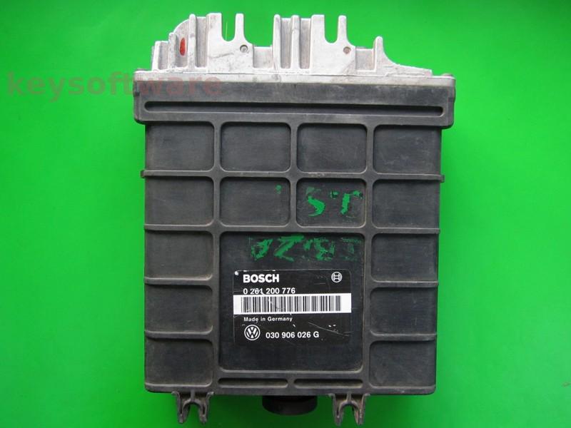 ECU Seat Ibiza 1.3 030906026G 0261200776 MA1.2.2