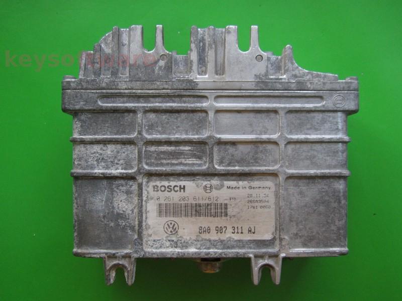 ECU Seat Cordoba 1.8 8A0907311AJ 0261203611 MA1.2.3