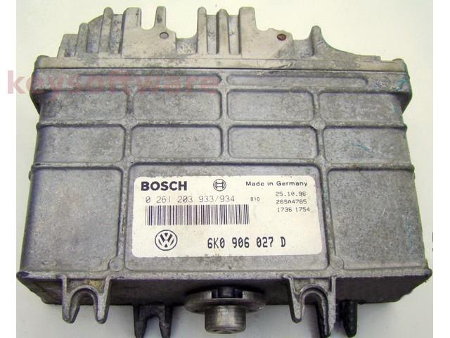 ECU Seat Cordoba 1.4 6K0906027D 0261203933 MP9.0 {