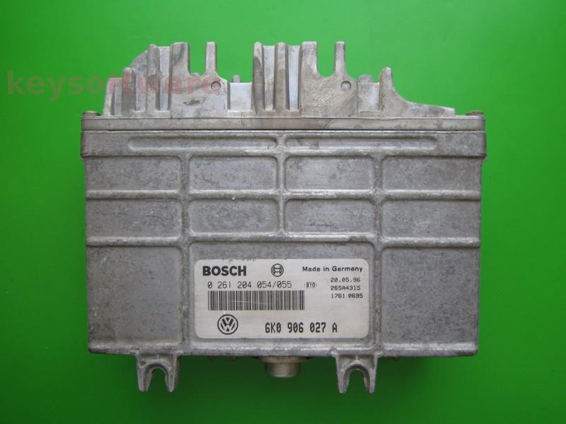 ECU Seat Ibiza 1.4 6K0906027A 0261204054 MP9.0