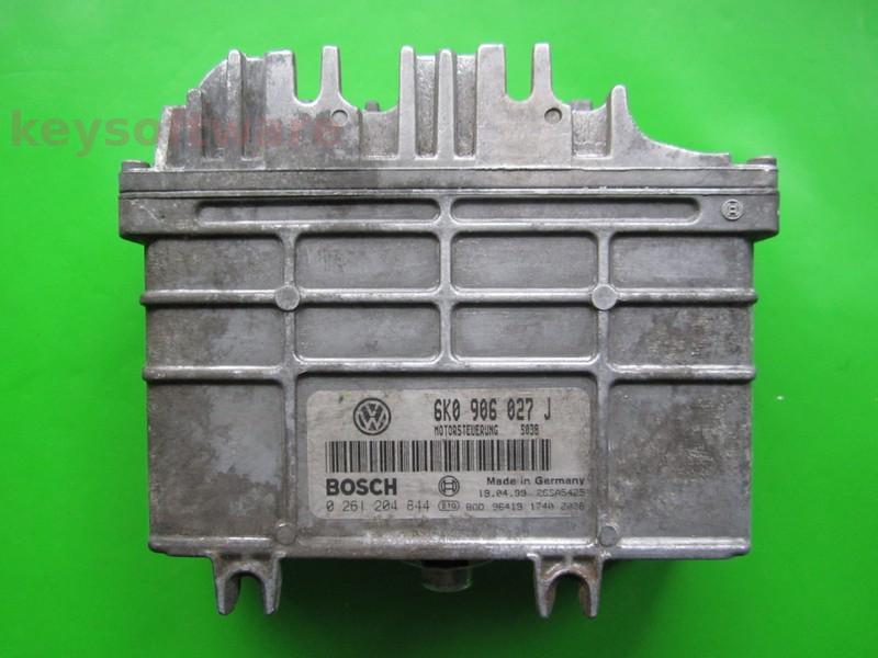 ECU VW Caddy 1.4 6K0906027J 0261204844 MP9.0 {+