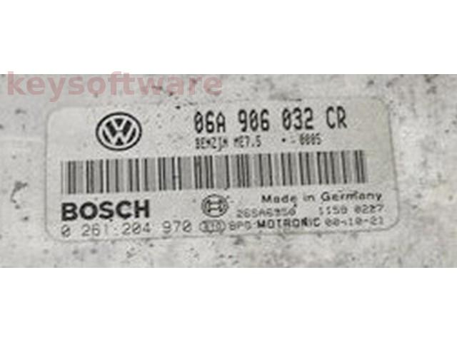 ECU Seat Leon 1.8 06A906032CR 0261204970 ME7.5 APG {