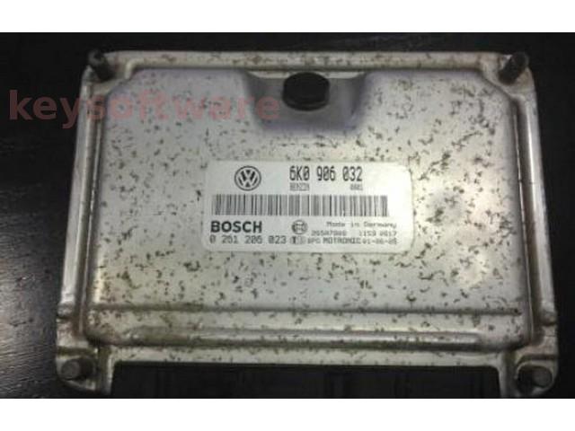 ECU Seat Ibiza 1.8 6K0906032 0261206023 ME7.5 AQX {