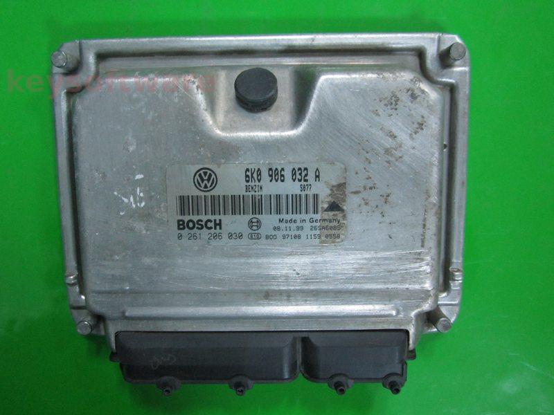 ECU Seat Ibiza 1.0 6K0906032A 0261206030 ME7.5.10 ALD
