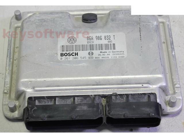 ECU Seat Leon 1.8 06A906032T 0261206545 ME7.5 APP {