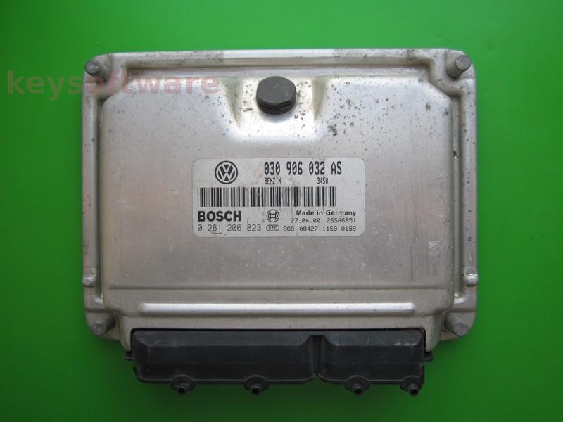 ECU Seat Arosa 1.0 030906032AS 0261206823 ME7.5.10 AUC