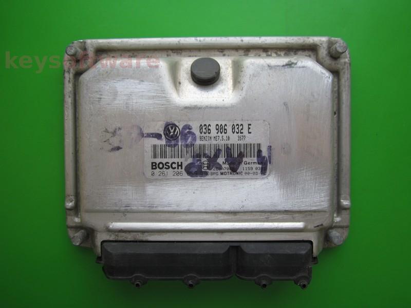 ECU Seat Leon 1.4 036906032E 0261206859 ME7.5.10 AXP