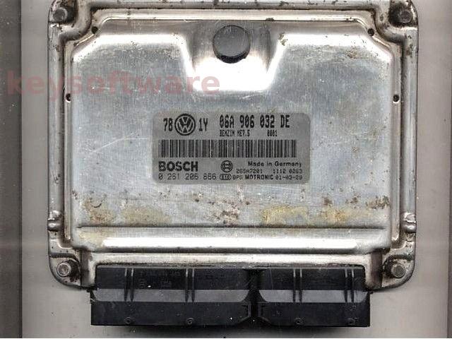 ECU Seat Leon 1.8 06A906032DE 0261206866 ME7.5 AUQ