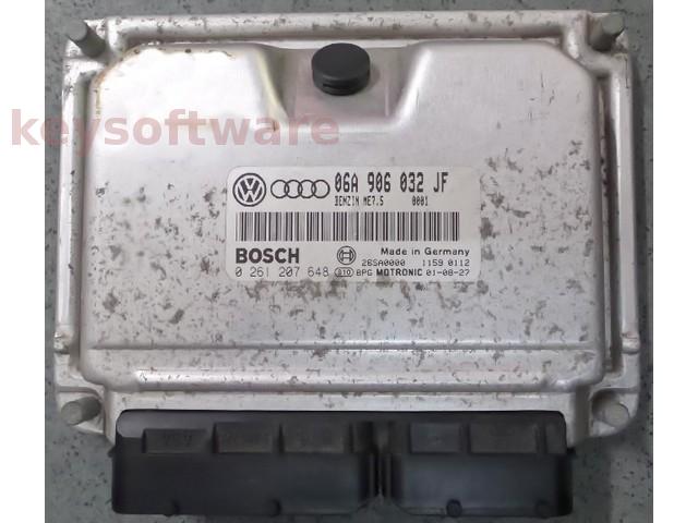 ECU Seat Leon 1.8 06A906032JF 0261207648 ME7.5 APG {