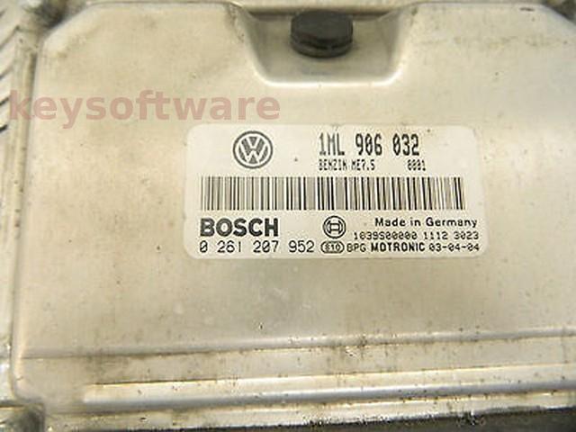 ECU Seat Leon 1.8 1ML906032 0261207952 ME7.5 AMK {