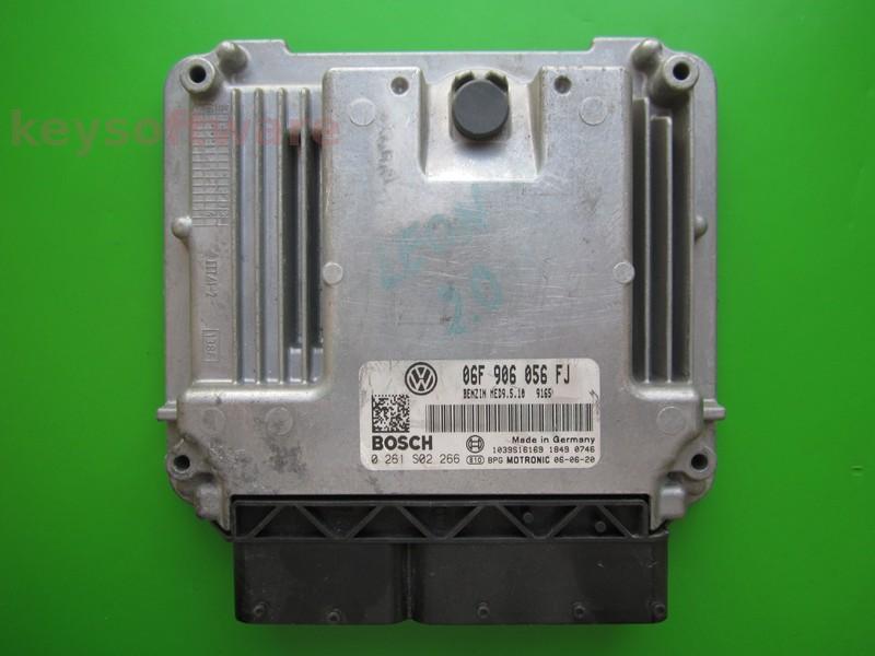ECU Seat Leon 2.0 06F906056FJ 0261S02266 MED9.5.10 BVY {