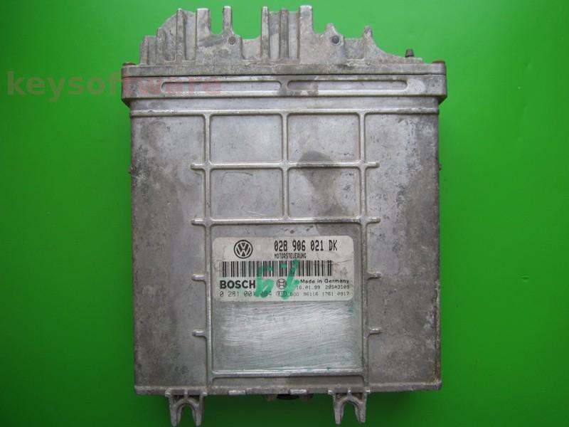 ECU Seat Ibiza 1.9TDI 028906021DK 0281001483 MSA15.5 AHU