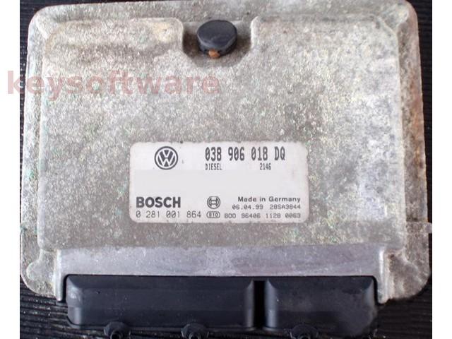 ECU Seat Toledo 1.9TDI 038906018DQ 0281001864 EDC15V ALH{