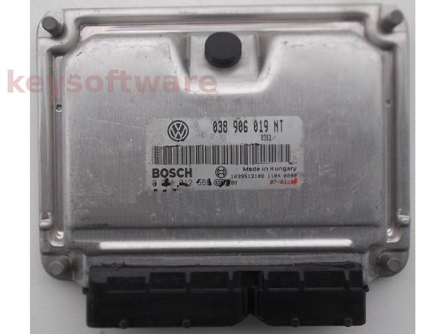 ECU Seat Ibiza 1.9TDI 038906019NT 0281012668 EDC15P+ BUK {+