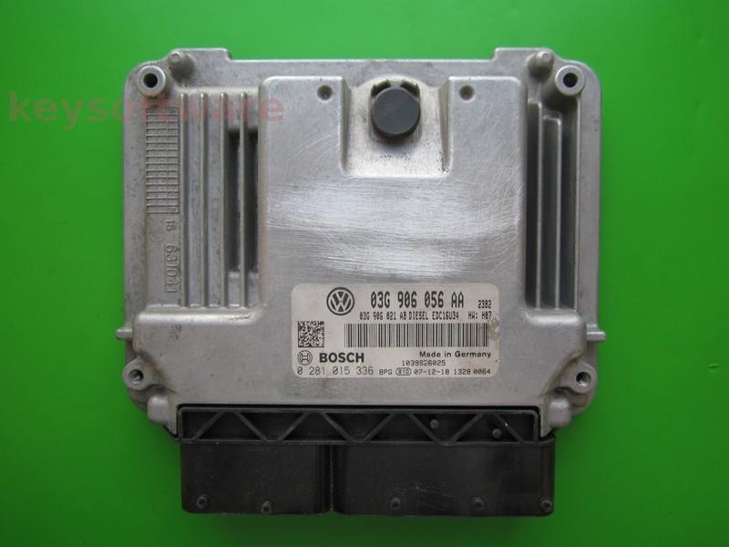 ECU Seat Leon 1.9TDI 03G906056AA 0281015336 EDC16U34 BLS H07