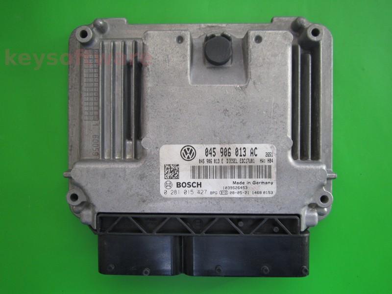 ECU Seat Ibiza 1.4TDI 045906013AC 0281015427 EDC17U01 H04 BMS