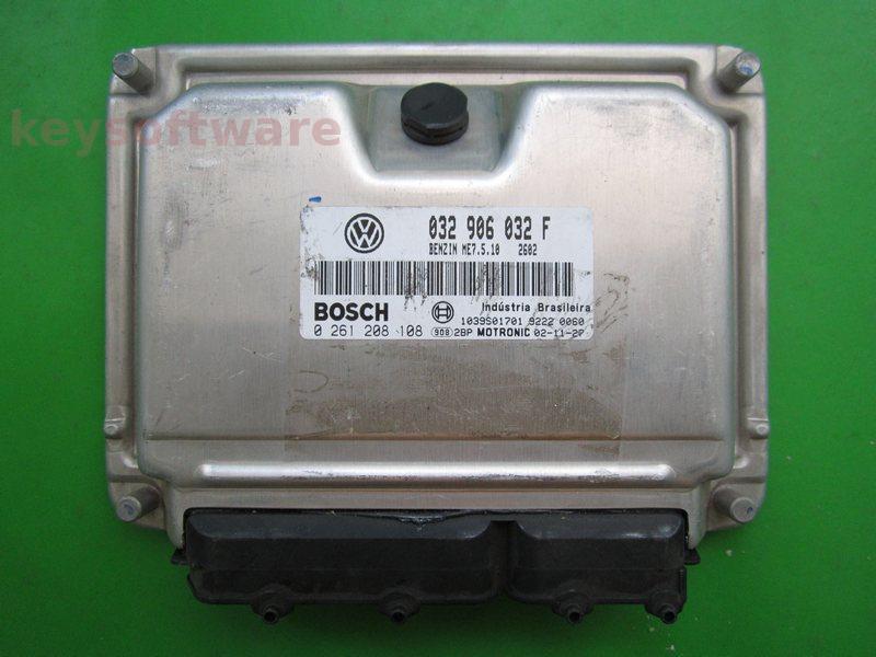 ECU Seat Cordoba 1.6 032906032F 0261208108 ME7.5.10 BAH