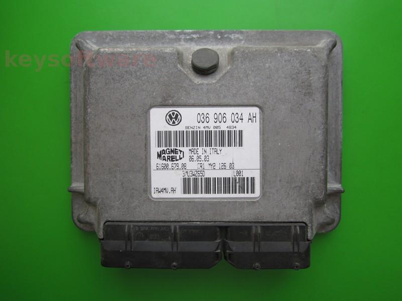 ECU Seat Ibiza 1.4 036906034AH IAW 4MV.AH BBY }