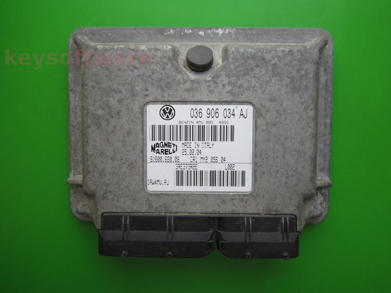 ECU Seat Ibiza 1.4 036906034AJ IAW 4MV.AJ BBY{