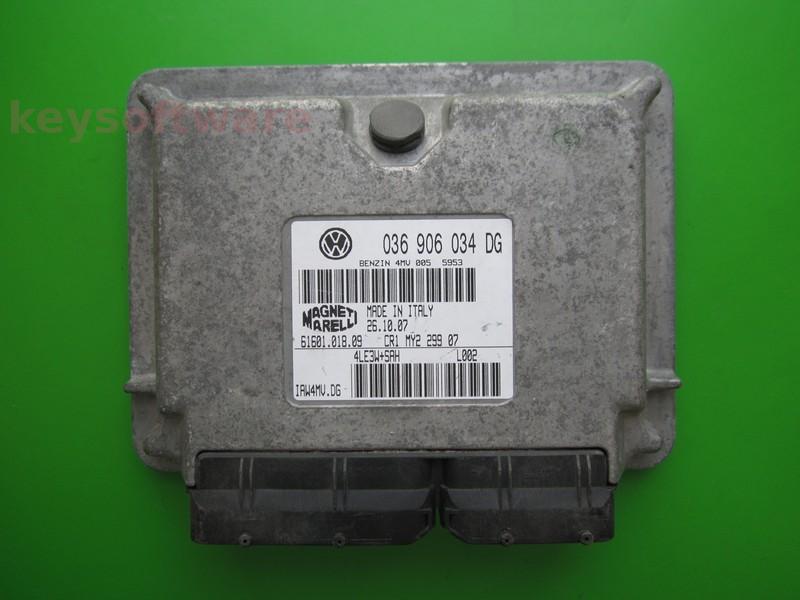 ECU Seat Ibiza 1.4 036906034DG IAW 4MV.DG BBZ