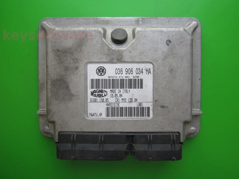 ECU Seat Ibiza 1.4 036906034HA IAW 4TV.HA BKY }