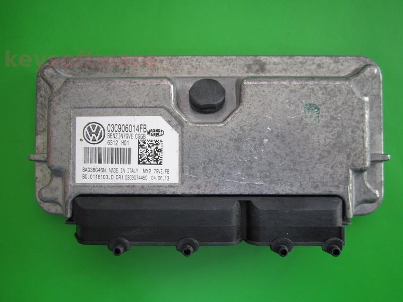 ECU Seat Ibiza 1.4 03C906014FB IAW 7GVE.FB CGGB