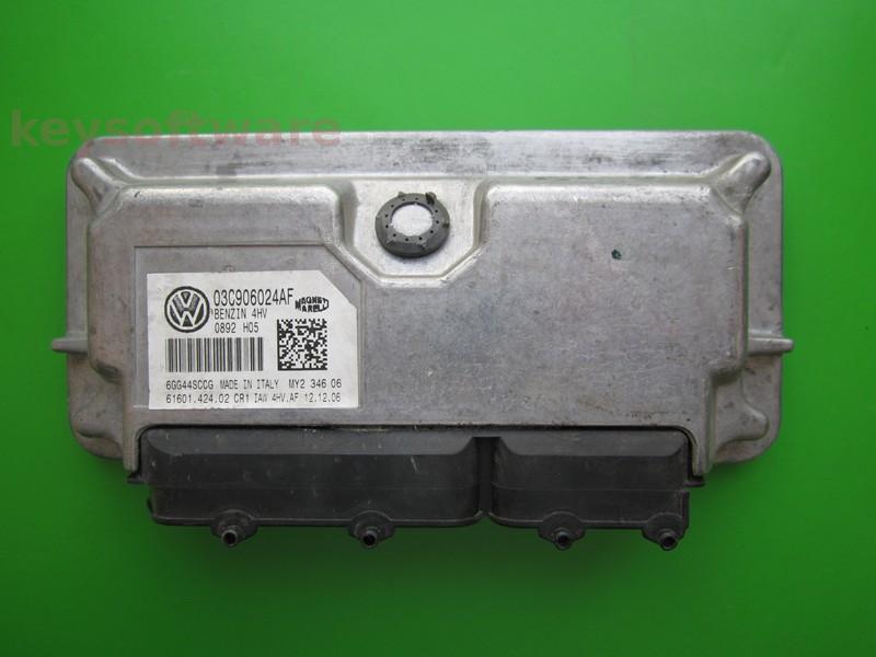 ECU Seat Ibiza 1.4 03C906024AF IAW 4HV.AF H05 BXW }