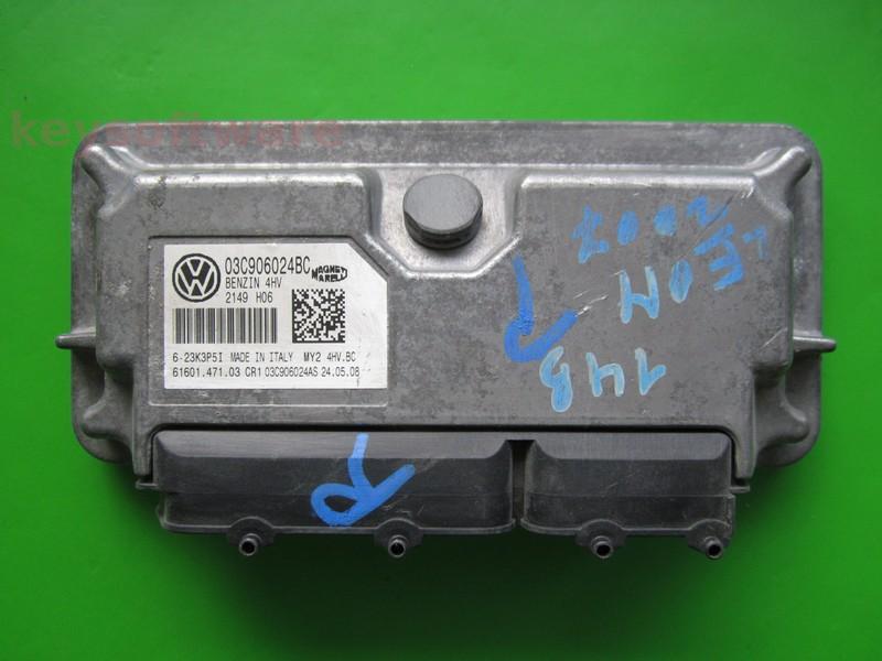 ECU Seat Leon 1.4 03C906024BC IAW 4HV.BC BXW