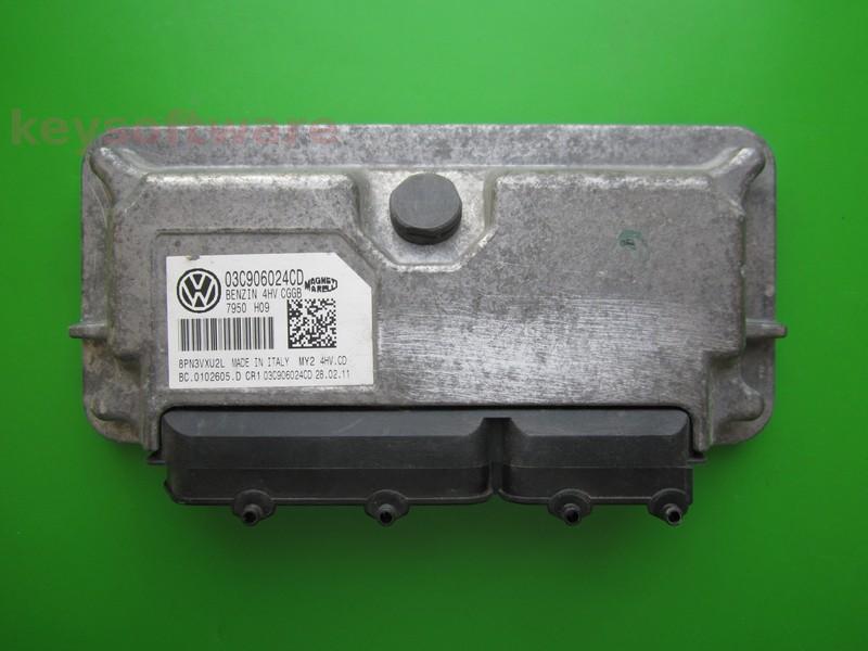ECU Seat Ibiza 1.4 03C906024CD IAW 4HV.CD CGGB