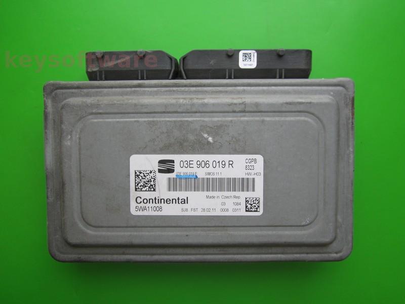 ECU Seat Ibiza 1.2 03E906019R 5WA11008 SIMOS 11.1 CGPB