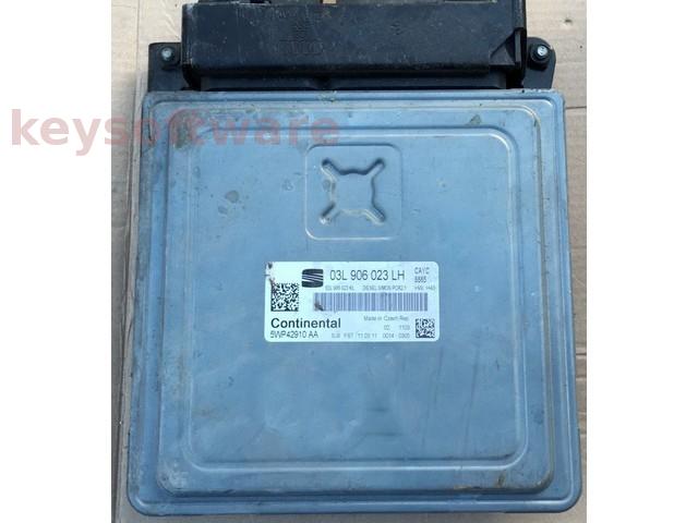 ECU Seat Leon 1.6TDI 03L906023LH 5WP42910 SIMOS PCR2.1 CAYC {