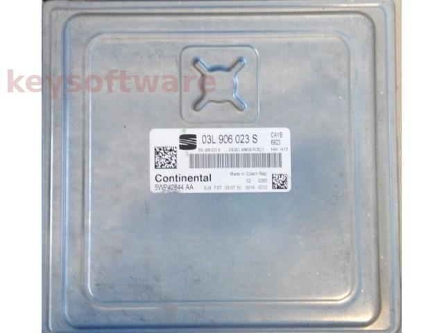 ECU Seat Ibiza 1.6TDI 03L906023S 5WP42844 SIMOS PCR2.1 CAYB {