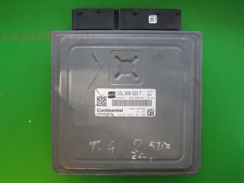 ECU Seat Ibiza 1.6TDI 03L906023T 5WP42876 SIMOS PCR2.1 CAYC