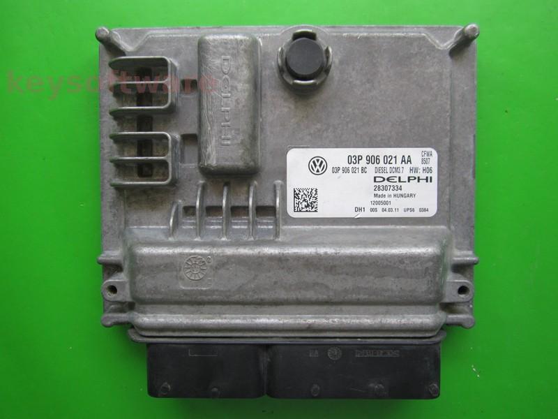 ECU Seat Ibiza 1.2TDI 03P906021AA 28307334 H06 DCM3.7 CFWA